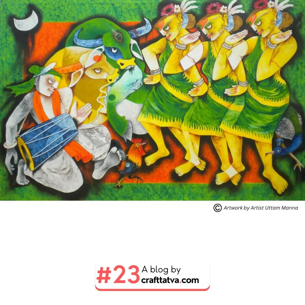 Folk Paintings of India: A Kaleidoscope of Cultural Heritage